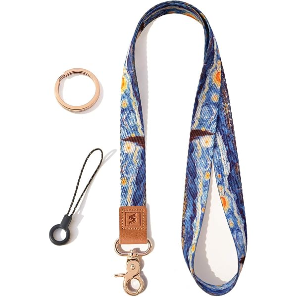 Lanyard for Keys, Neck Lanyard & Wrist Strap Set, Lanyard Neck